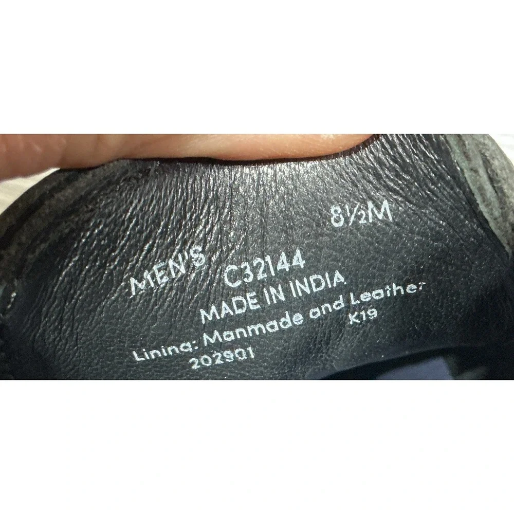 Cole Haan Grand 360 Feathercraft Wingtip Oxford Shoes Black C32144 Mens Size 8.5